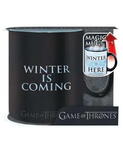 Κούπα με θερμικό εφέ ABYstyle Television:  Game Of Thrones - Winter is here - 4
