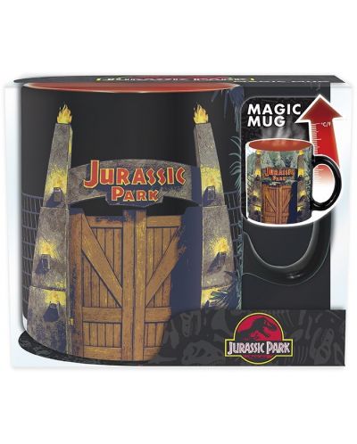 Κούπα με θερμικό εφέ ABYstyle Movies: Jurassic Park - Gate - 4