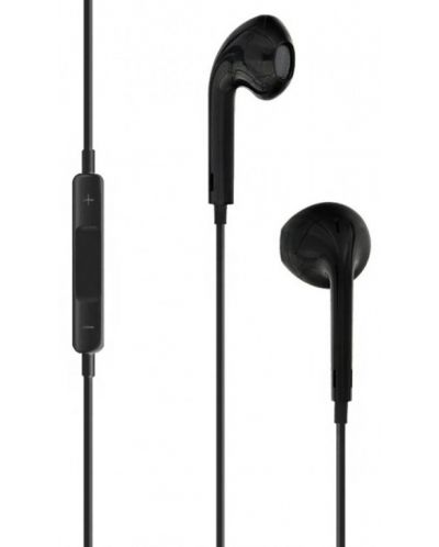 Ακουστικά με μικρόφωνο Tellur - Urban, μαύρα - 1