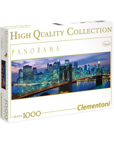 Πανοραμικό  Παζλ Clementoni 1000 κομμάτια - Νέα Υόρκη - 1