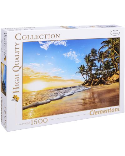 Παζλ Clementoni 1500 κομμάτια - Τροπικό ηλιοβασίλεμα  - 1