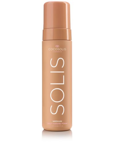 Cocosolis Natural self-tanning foam Solis, Medium saturated, 200 ml - 1