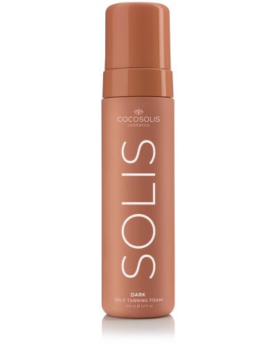 Cocosolis Natural self-tanning foam Solis, Dark, 200 ml - 1