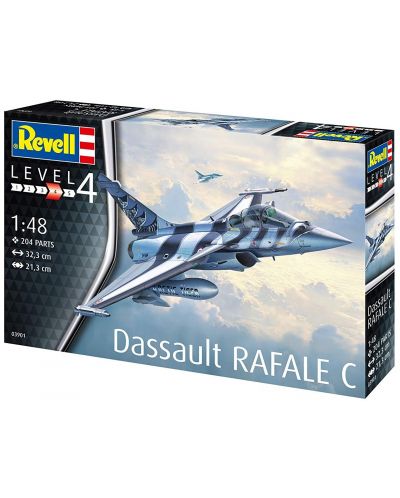 Συναρμολογημένο μοντέλο Revell Στρατιωτικό: Αεροσκάφος - Dassaut Rafale C - 5