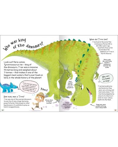 Curious Questions and Answers: Dinosaurs (Miles Kelly) - 5