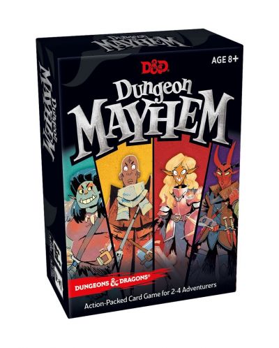 Επιτραπέζιο παιχνίδι D&D Dungeon Mayhem - με κάρτες - 1