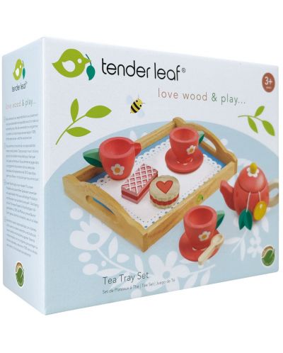 Ξύλινο σετ παιχνιδιού Tender Leaf Toys -Σετ τσαγιού  - 3