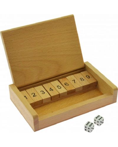 Ξύλινο παιχνίδι αριθμητικής Goki - Κλείσε το κουτί - 2