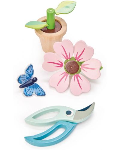 Ξύλινο Σετ   Tender Leaf Toys - Λουλούδι σε γλάστρα - 4