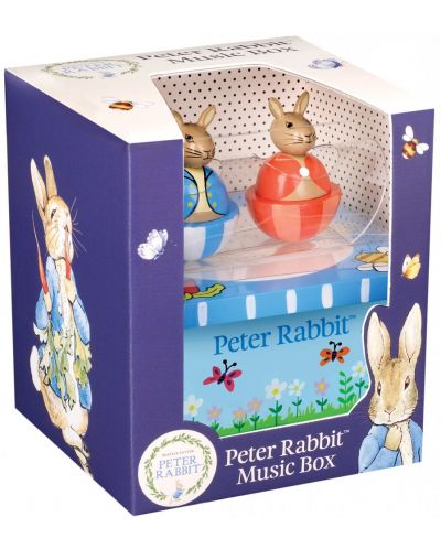 Ξύλινο μουσικό κουτί Orange Tree Toys Peter Rabbit - 2