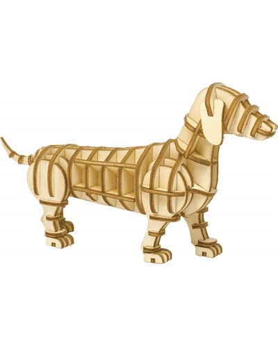  Παζλ Jigzle Ξύλινο 3D  - Σκύλος - 2