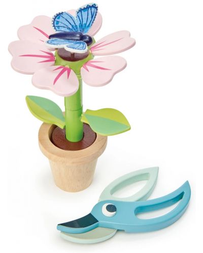 Ξύλινο Σετ   Tender Leaf Toys - Λουλούδι σε γλάστρα - 1
