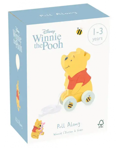 Ξύλινο παιχνίδι έλξης Orange Tree Toys - Winnie the Pooh - 2