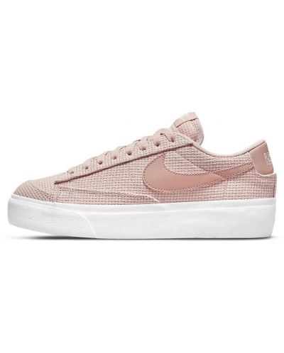 Γυναικεία αθλητικά παπούτσια Nike - Blazer Low Platform, ροζ - 1