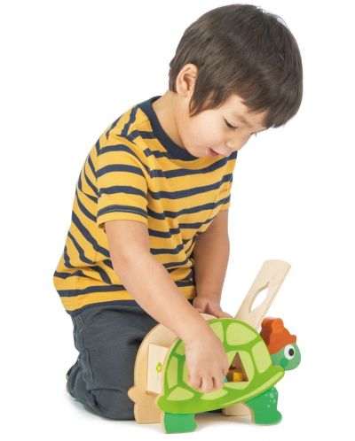  Ξύλινος διαλογέας Tender Leaf Toys - Χελώνα - 3