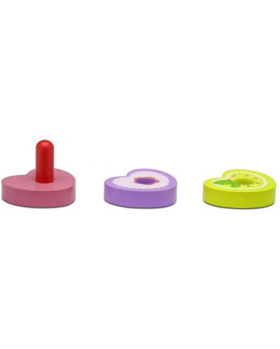 Ξύλινα κορδόνια παιχνίδια Micki Pippi - Γλυκά με βάση - 2