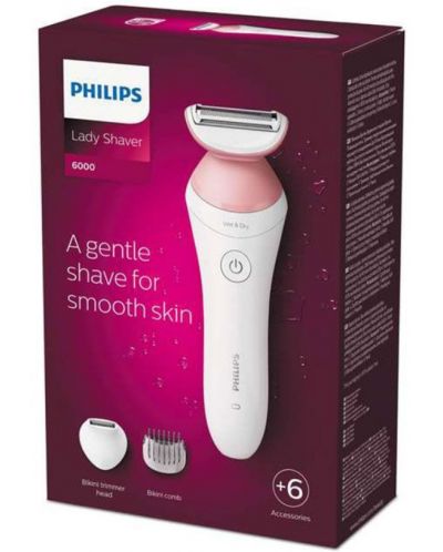 Γυναικείο τρίμερ Philips - BRL146/00,λευκό/ροζ - 3