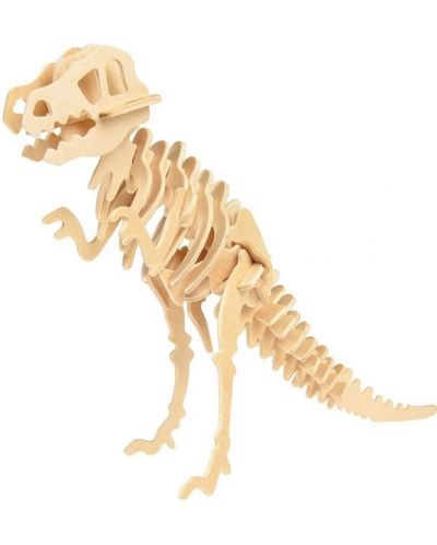 Ξύλινο 3D παζλ Rex London -Προϊστορική γη, Τυραννόσαυρος - 2