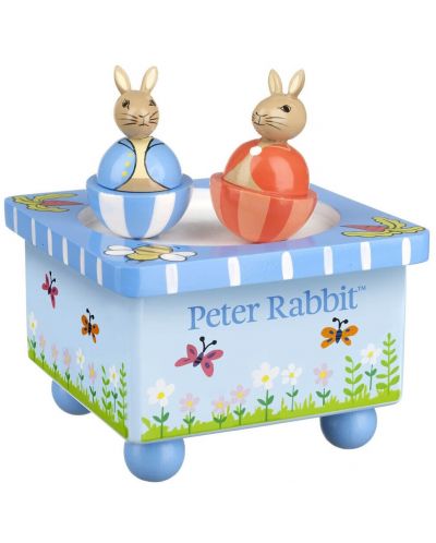 Ξύλινο μουσικό κουτί Orange Tree Toys Peter Rabbit - 1