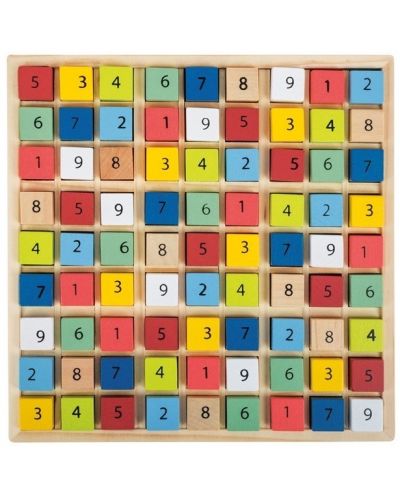 Ξύλινο παιχνίδι Small Foot - Sudoku, Εκπαίδευση - 3