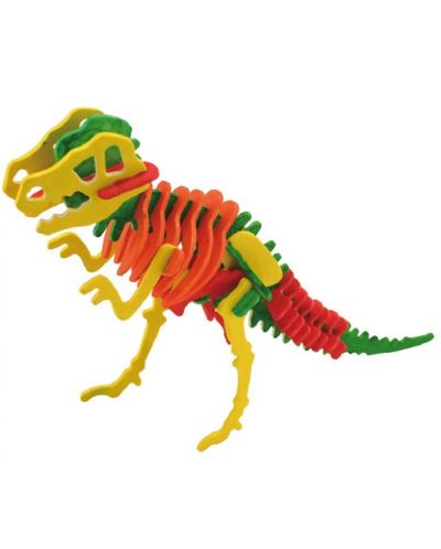 Ξύλινο 3D παζλ Andreu toys - Σκελετός δεινόσαυρου - 2