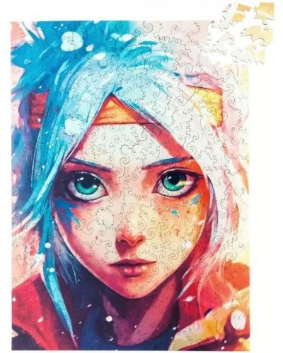 Ξύλινο παζλ  Unidragon 250 κομμάτια-Anime Neko - 2