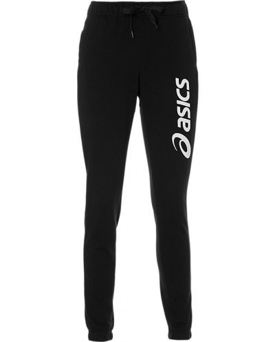 Γυναικείο αθλητικό παντελόνι  Asics - Big logo Sweat pant, μαύρο  - 1