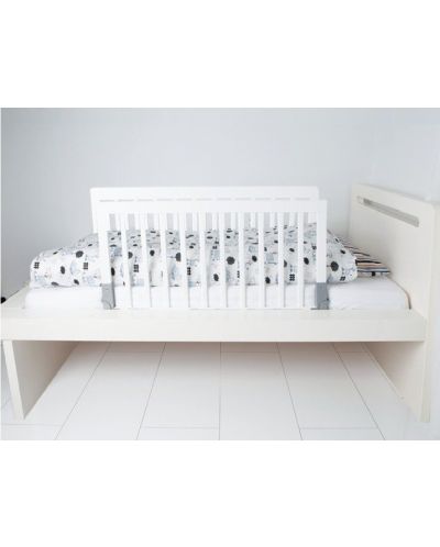 Ξύλινο διαχωριστικό κρεβατιού BabyDan - Λευκό - 2