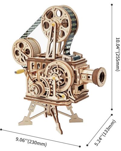 Ξύλινο 3D παζλ Robo Time 183 κομμάτια - Vitascope - 2