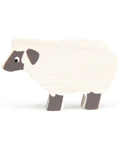 Ξύλινο ειδώλιο Tender Leaf Toys-πρόβατο - 1