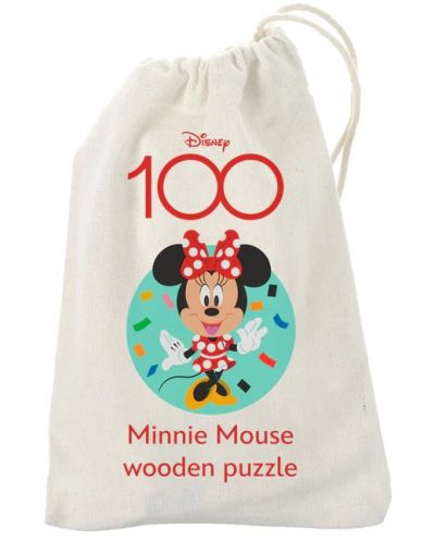 Ξύλινο παζλ Orange Tree Toys - Disney 100 Classic,Minnie Mouse - 3