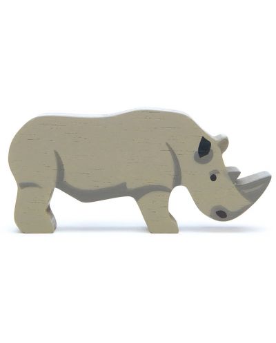 Ξύλινο ειδώλιο Tender Leaf Toys-Ρινόκερος - 1
