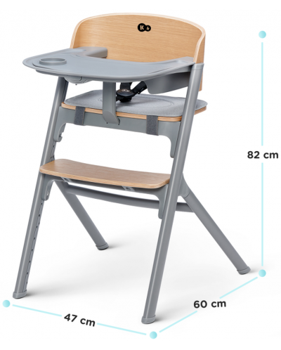 Ξύλινη καρέκλα φαγητού  KinderKraft - Livy - 6