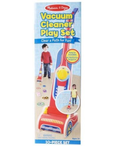 Ξύλινο παιχνίδι Melissa and Doug - Ηλεκτρική σκούπα - 3