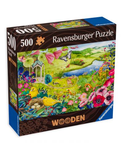 Παζλ Ravensburger  500 τεμαχίων -Άγριος κήπος - 1