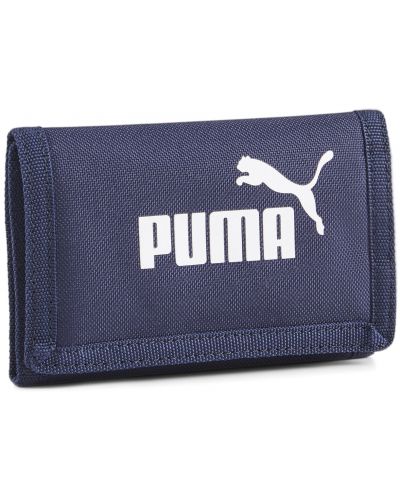 Γυναικείο πορτοφόλι Puma - Phase, μπλε - 1