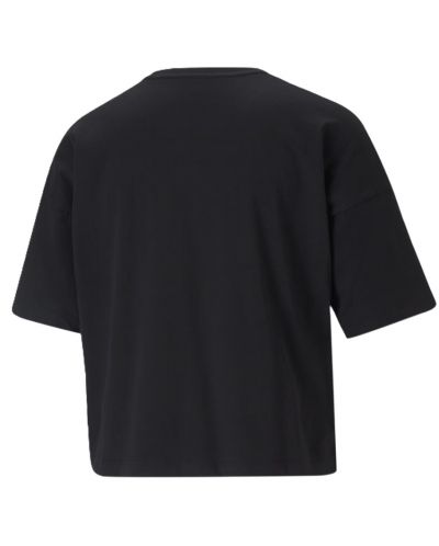 Γυναικείο μπλουζάκι Puma - Essentials Logo Cropped Tee , μαύρο - 2