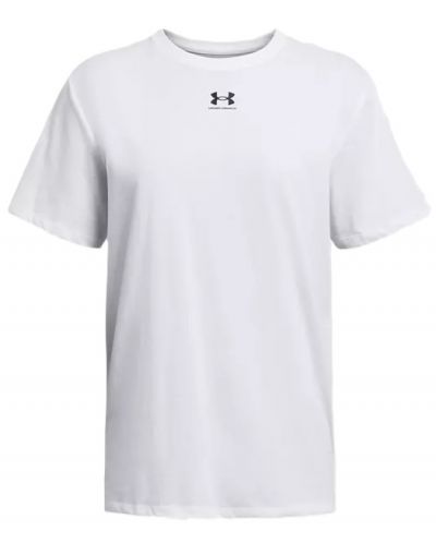 Γυναικείο μπλουζάκι Under Armor - Campus Oversize, λευκό - 1