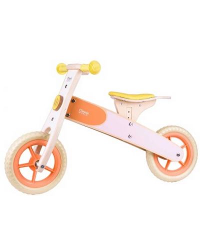 Ξύλινο ποδήλατο ισορροπίας Classic World - Παστέλ χρώμα - 1