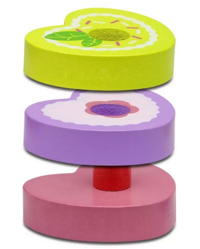 Ξύλινα κορδόνια παιχνίδια Micki Pippi - Γλυκά με βάση - 3