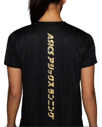 Γυναικείο κοντομάνικο μπλουζάκι Asics - Katakana SS Top, μαύρο - 4
