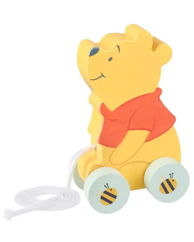 Ξύλινο παιχνίδι έλξης Orange Tree Toys - Winnie the Pooh - 1