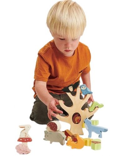 Ξύλινο παιχνίδι για ισορροπία Tender Leaf Toys -Στο δάσος - 2