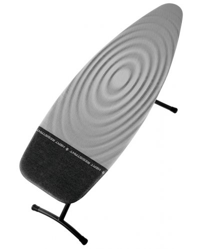 Σιδερώστρα με ανθεκτική στη θερμότητα ζώνη σιδήρου Brabantia - Titan Oval, D 135 x 45 cm - 4