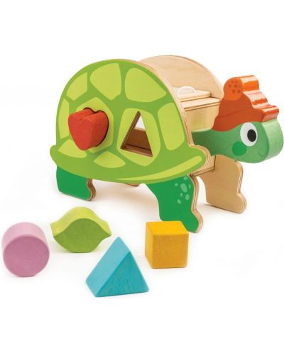  Ξύλινος διαλογέας Tender Leaf Toys - Χελώνα - 1