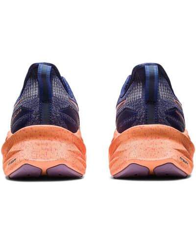 Γυναικεία αθλητικά παπούτσια Asics - Novablast 3 LE, μπλε/πορτοκαλί - 6