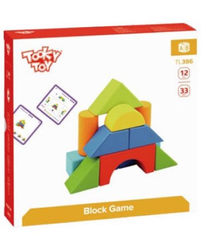 Ξύλινοι κύβοι Tooky Toy - 2