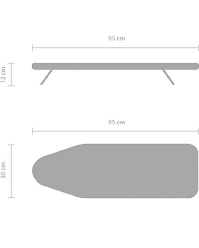 Σιδερώστρα Brabantia - TableTop, Morning Breeze, S 95 x 30 cm - 9
