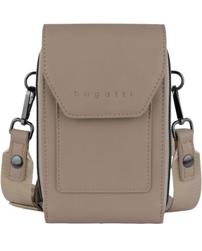 Τσάντα ώμου Bugatti Almata - αμμώδης, οικολογικό δέρμα - 1