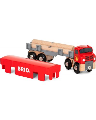 Παιχνιδάκι Brio Φορτηγό Lumber Truck - 5